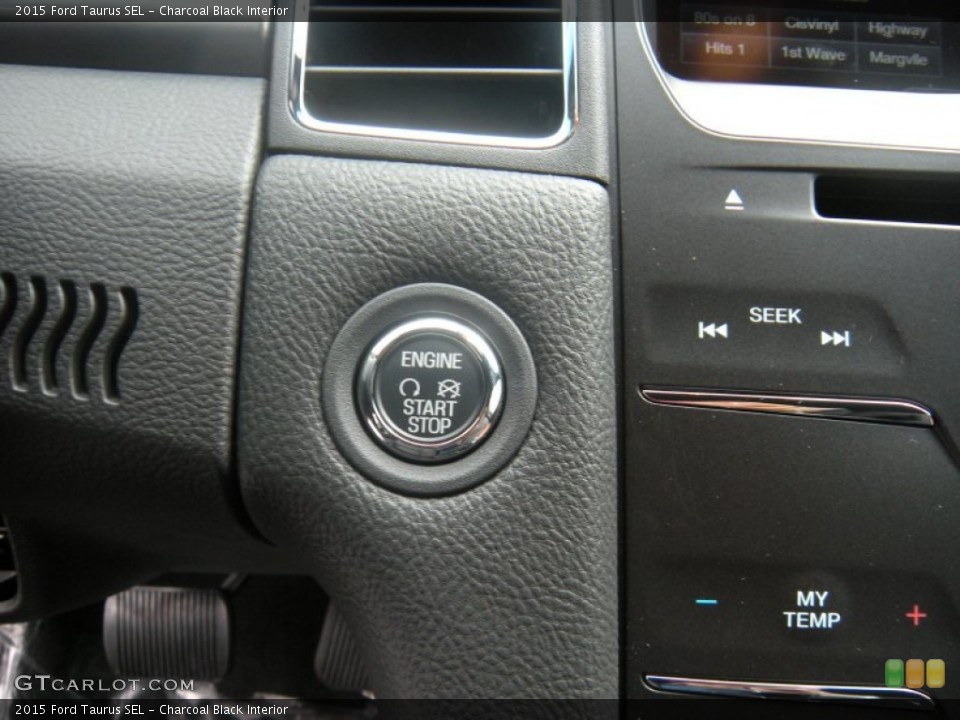 Charcoal Black Interior Controls for the 2015 Ford Taurus SEL #95983003
