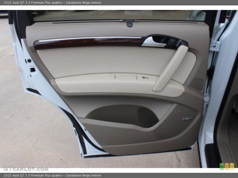 Cardamom Beige Interior Door Panel for the 2015 Audi Q7 3.0 Premium Plus quattro #95985562