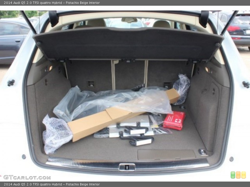 Pistachio Beige Interior Trunk for the 2014 Audi Q5 2.0 TFSI quattro Hybrid #95993883