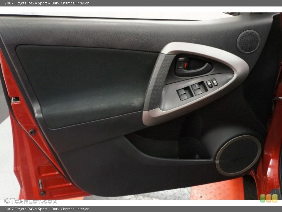 Dark Charcoal Interior Door Panel for the 2007 Toyota RAV4 Sport #96001638