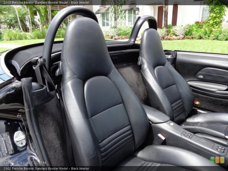 Black Interior Front Seat for the 2002 Porsche Boxster  #96006165