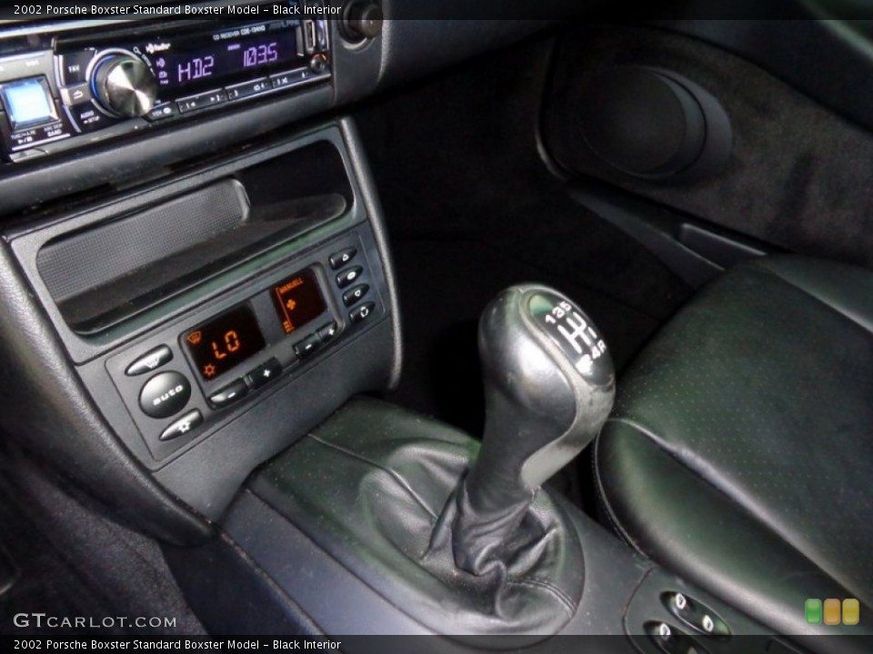 Black Interior Transmission for the 2002 Porsche Boxster  #96006360