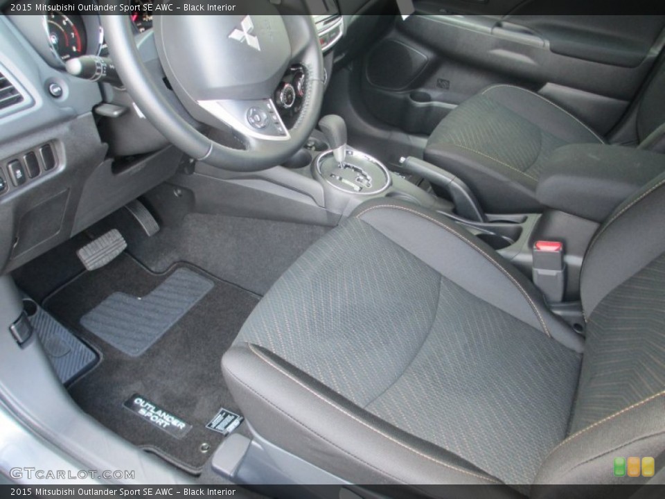 Black Interior Photo for the 2015 Mitsubishi Outlander Sport SE AWC #96009801