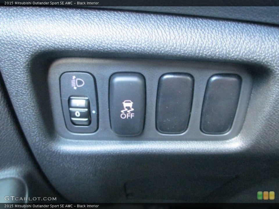 Black Interior Controls for the 2015 Mitsubishi Outlander Sport SE AWC #96009834