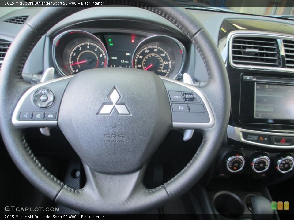 Black Interior Steering Wheel for the 2015 Mitsubishi Outlander Sport SE AWC #96009837