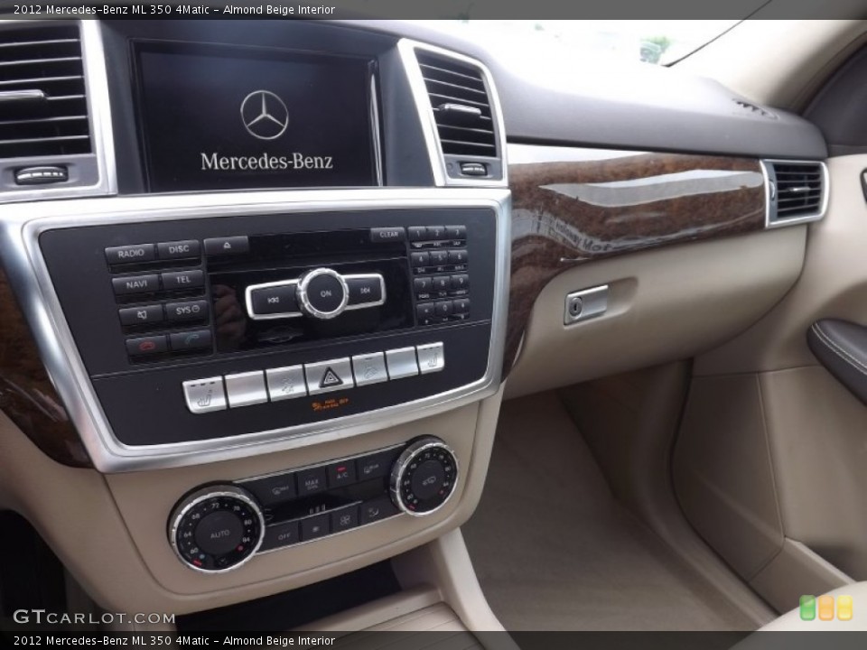 Almond Beige Interior Dashboard for the 2012 Mercedes-Benz ML 350 4Matic #96010407