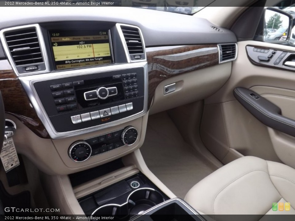 Almond Beige Interior Dashboard for the 2012 Mercedes-Benz ML 350 4Matic #96010410