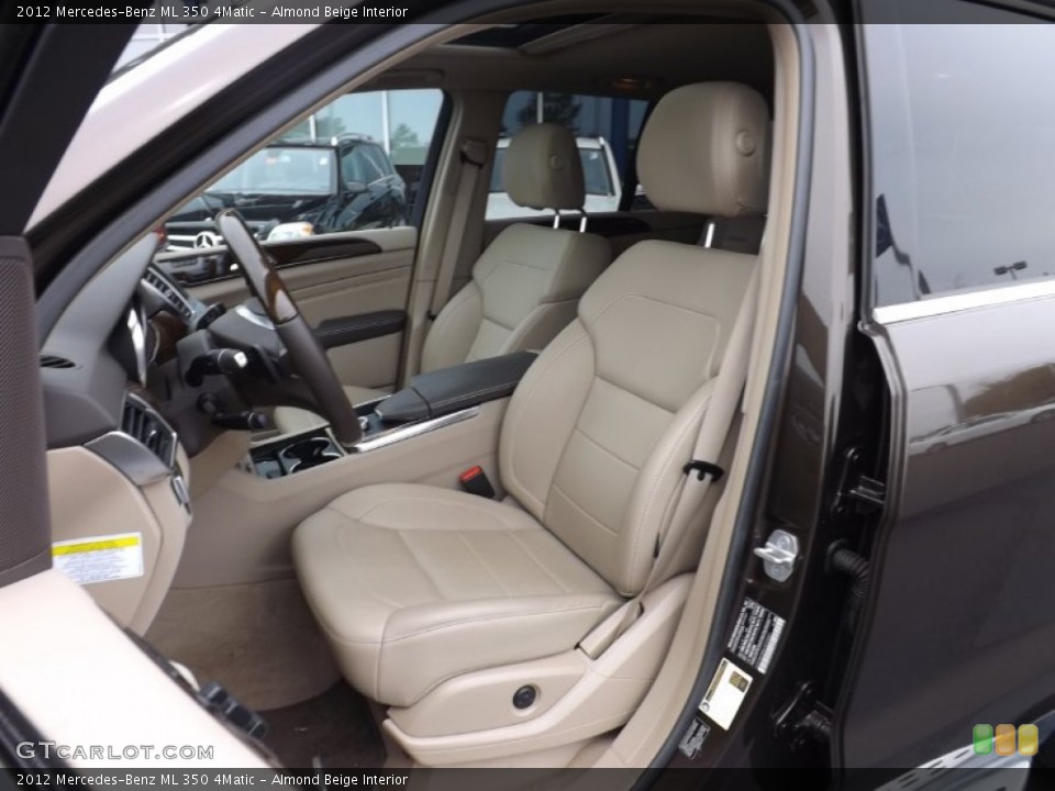 Almond Beige 2012 Mercedes-Benz ML Interiors