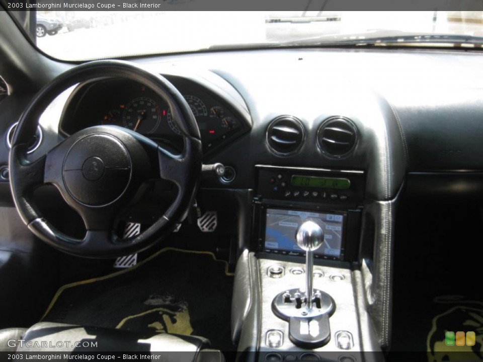 Black Interior Dashboard for the 2003 Lamborghini Murcielago Coupe #96016287
