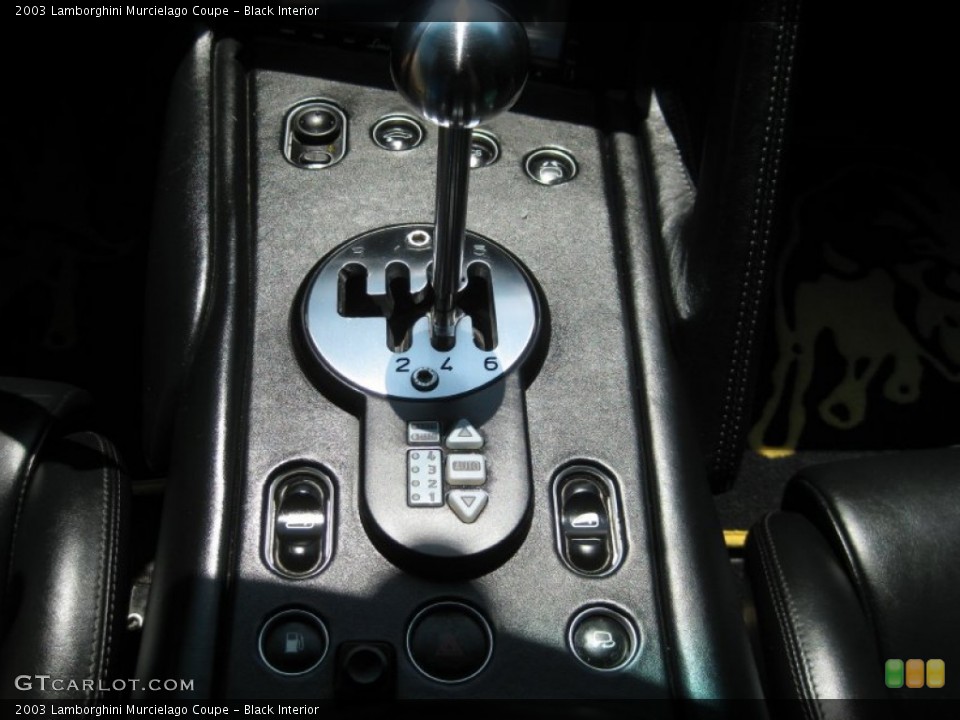 Black Interior Transmission for the 2003 Lamborghini Murcielago Coupe #96016446