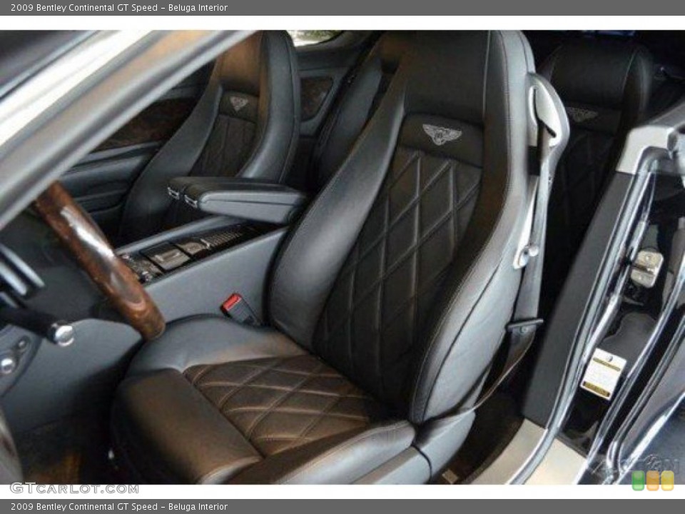 Beluga Interior Front Seat for the 2009 Bentley Continental GT Speed #96016541