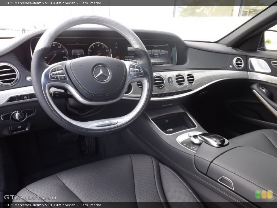 Black Interior Photo for the 2015 Mercedes-Benz S 550 4Matic Sedan #96016842