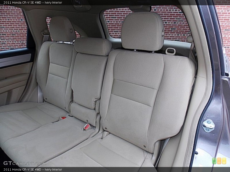 Ivory Interior Rear Seat for the 2011 Honda CR-V SE 4WD #96019512