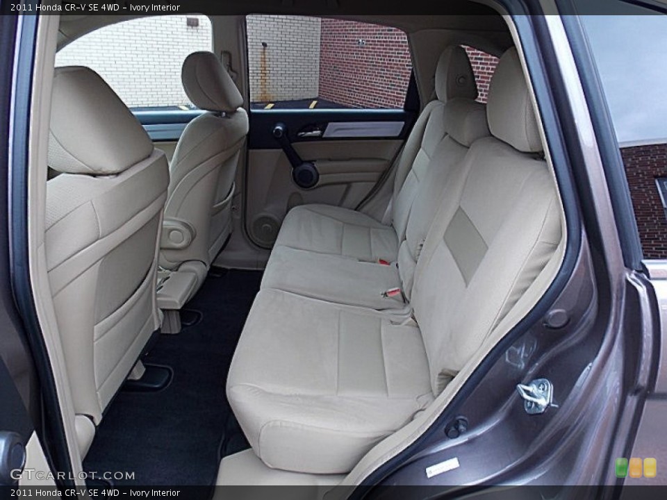 Ivory Interior Rear Seat for the 2011 Honda CR-V SE 4WD #96019554