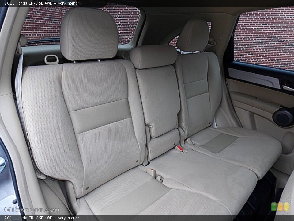 Ivory Interior Rear Seat for the 2011 Honda CR-V SE 4WD #96019719