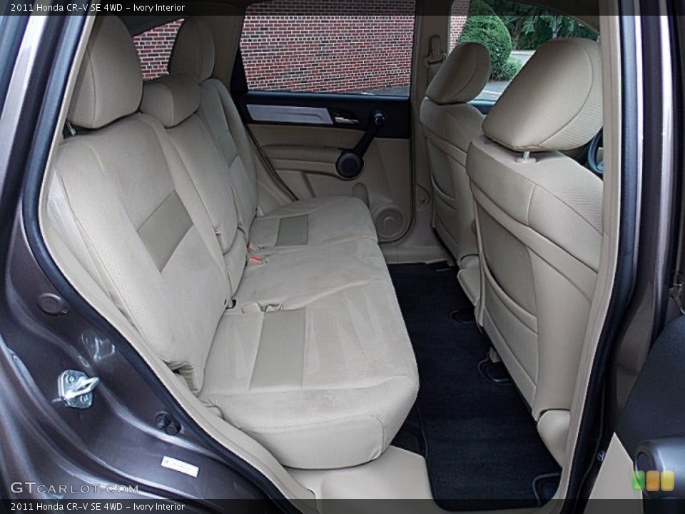 Ivory Interior Rear Seat for the 2011 Honda CR-V SE 4WD #96019755