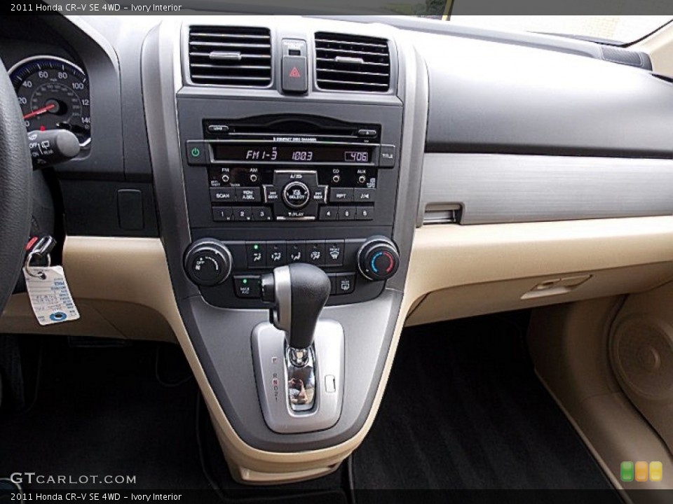 Ivory Interior Controls for the 2011 Honda CR-V SE 4WD #96019923