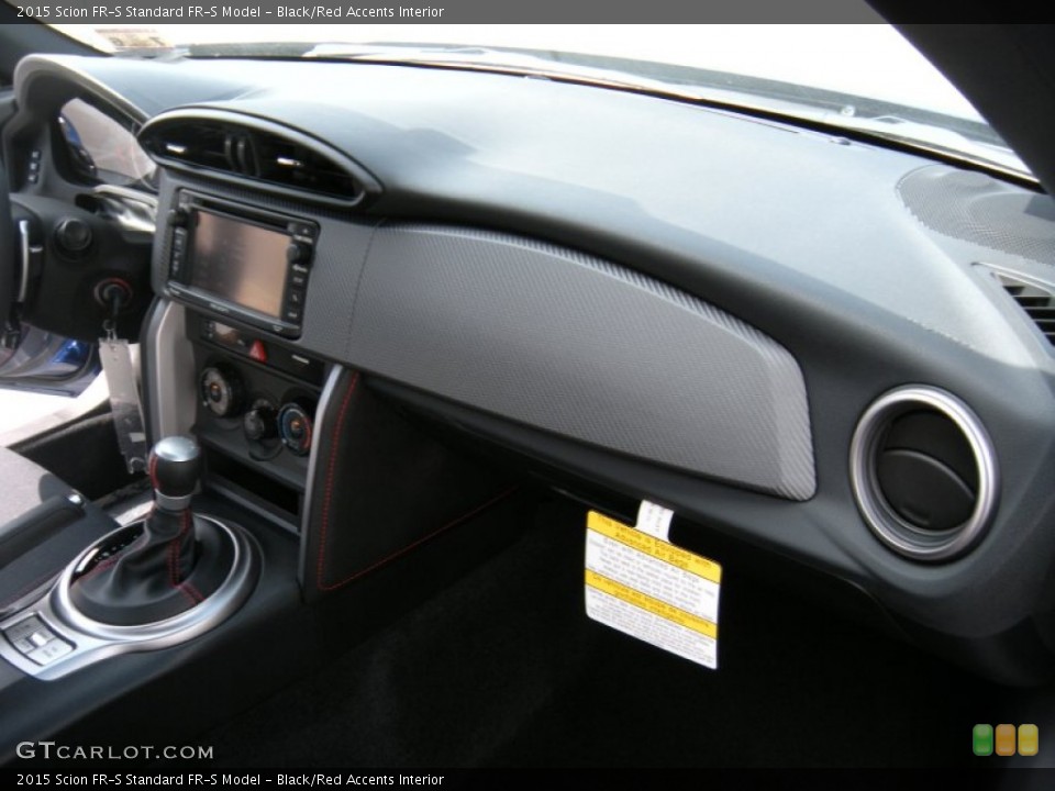 Black/Red Accents Interior Dashboard for the 2015 Scion FR-S  #96022035
