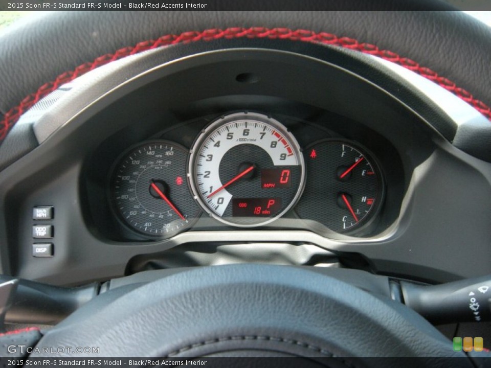 Black/Red Accents Interior Gauges for the 2015 Scion FR-S  #96022293