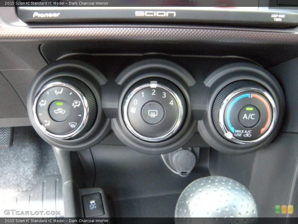 Dark Charcoal Interior Controls for the 2015 Scion tC  #96023010