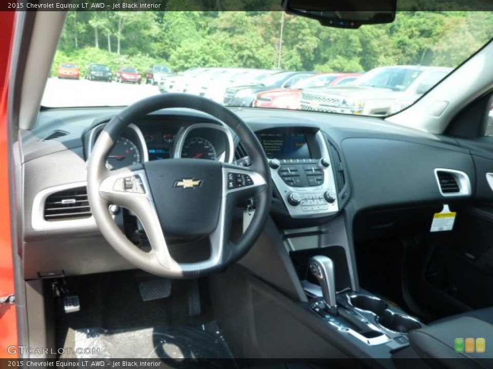 Jet Black Interior Dashboard for the 2015 Chevrolet Equinox LT AWD #96023832