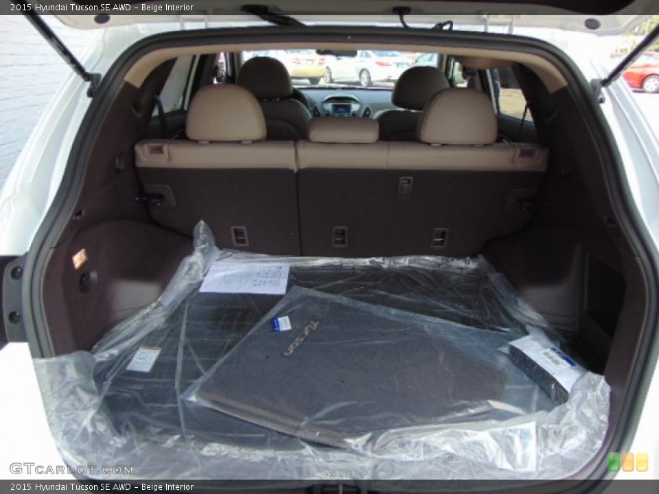 Beige Interior Trunk for the 2015 Hyundai Tucson SE AWD #96033282