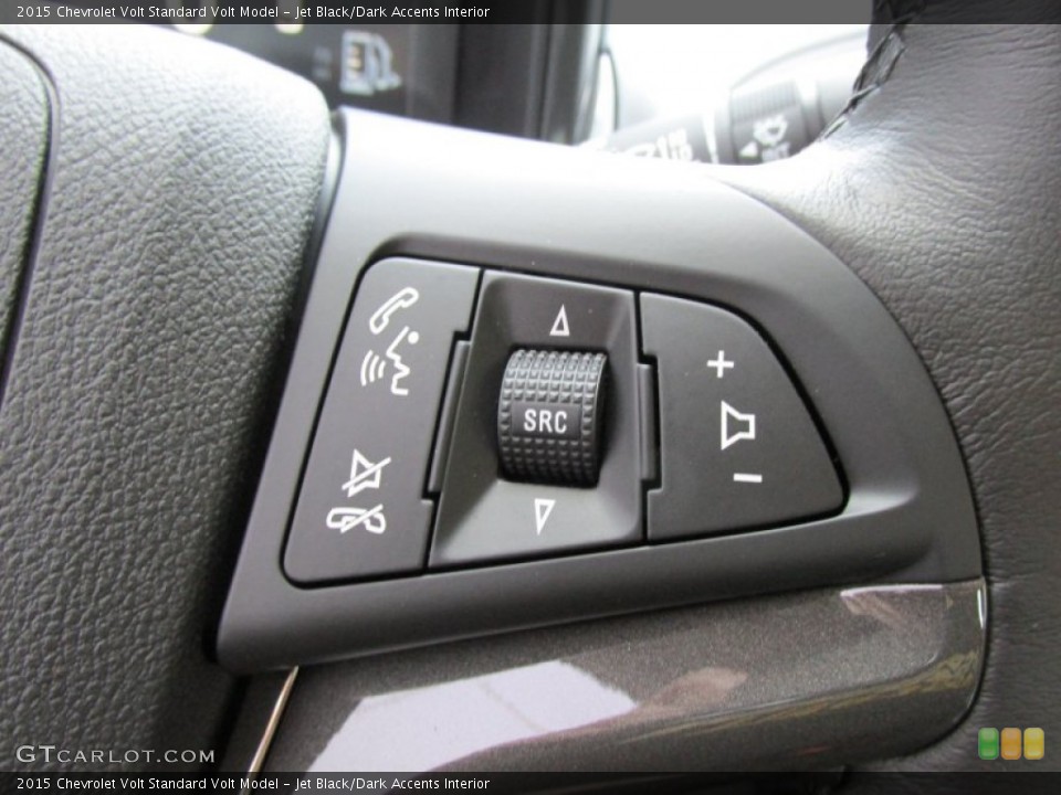 Jet Black/Dark Accents Interior Controls for the 2015 Chevrolet Volt  #96036853