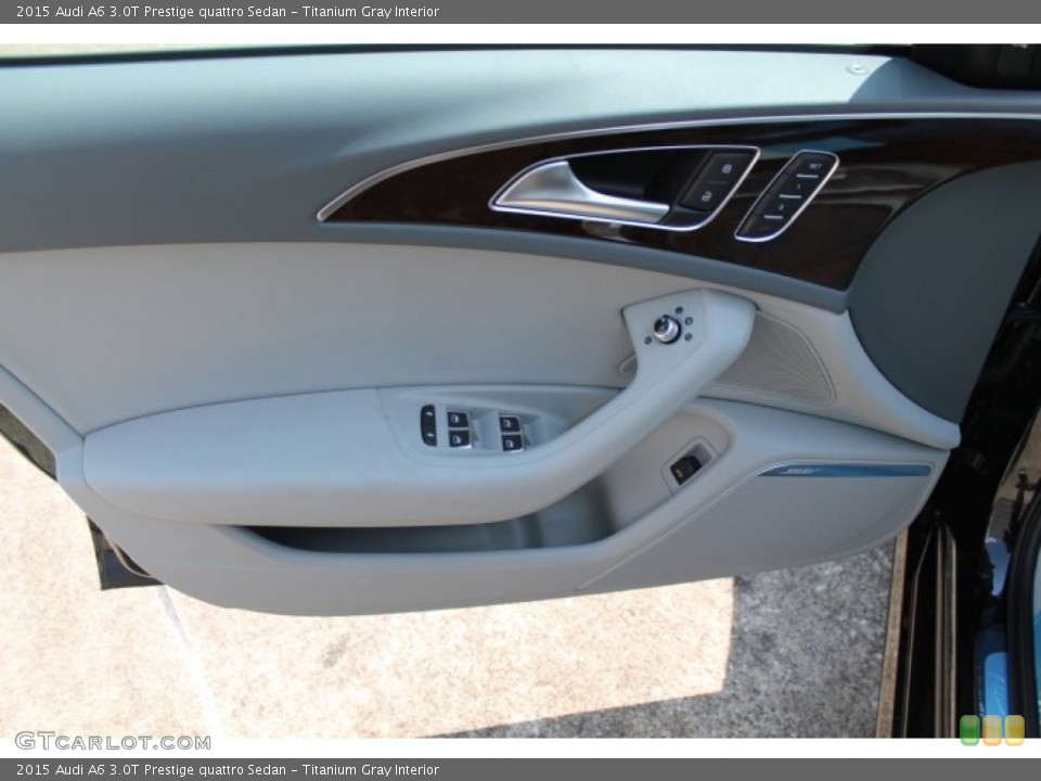 Titanium Gray Interior Door Panel for the 2015 Audi A6 3.0T Prestige quattro Sedan #96040620