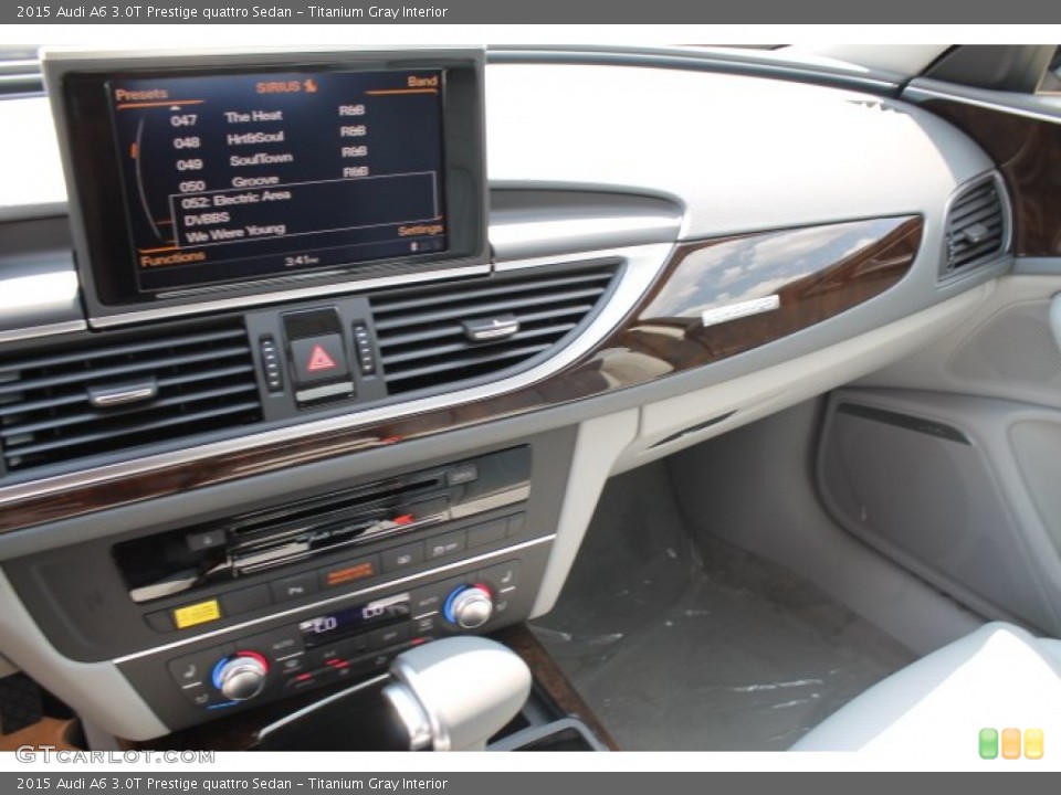 Titanium Gray Interior Dashboard for the 2015 Audi A6 3.0T Prestige quattro Sedan #96040683