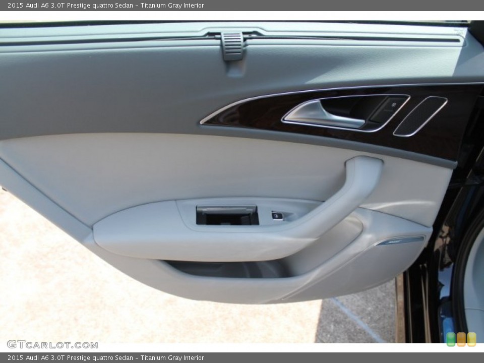 Titanium Gray Interior Door Panel for the 2015 Audi A6 3.0T Prestige quattro Sedan #96040878