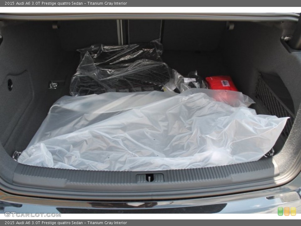 Titanium Gray Interior Trunk for the 2015 Audi A6 3.0T Prestige quattro Sedan #96040953
