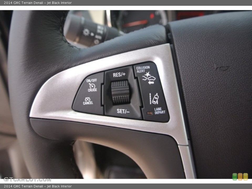 Jet Black Interior Controls for the 2014 GMC Terrain Denali #96042140