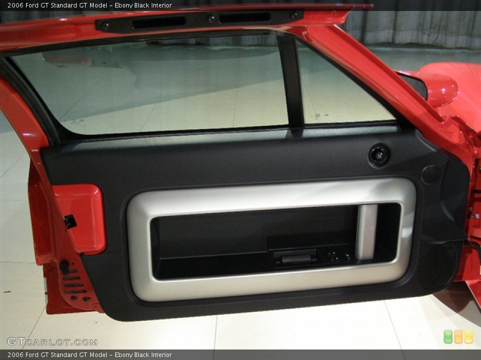 Ebony Black Interior Door Panel for the 2006 Ford GT  #96044