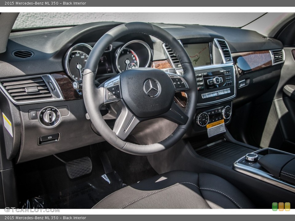 Black Interior Dashboard for the 2015 Mercedes-Benz ML 350 #96049224