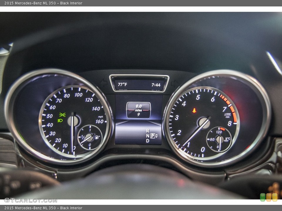 Black Interior Gauges for the 2015 Mercedes-Benz ML 350 #96049248