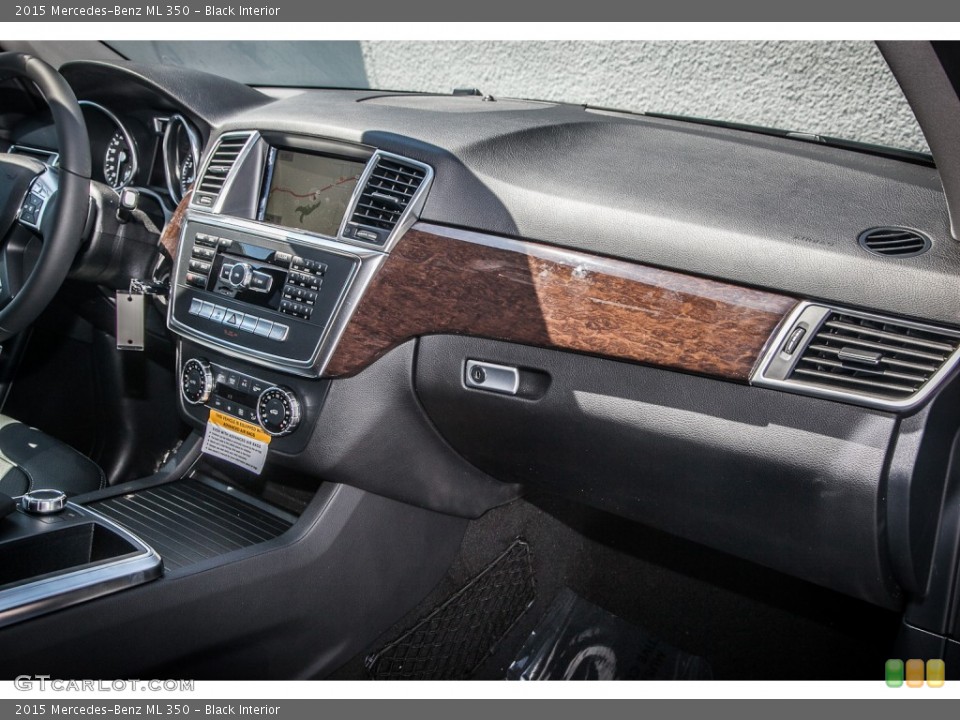 Black Interior Dashboard for the 2015 Mercedes-Benz ML 350 #96049314