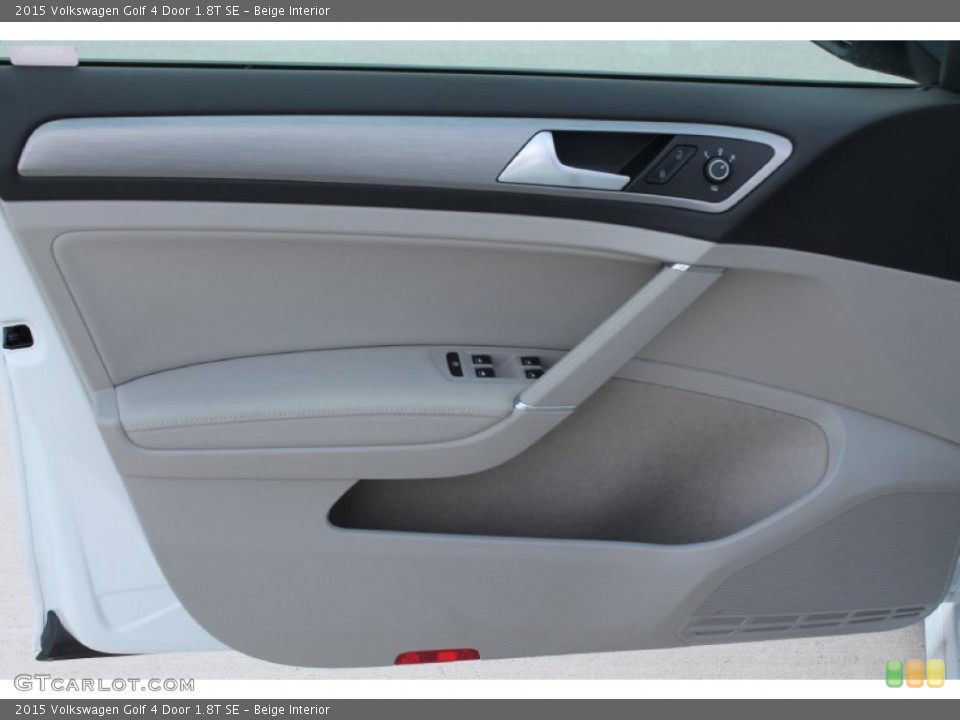 Beige Interior Door Panel for the 2015 Volkswagen Golf 4 Door 1.8T SE #96050923
