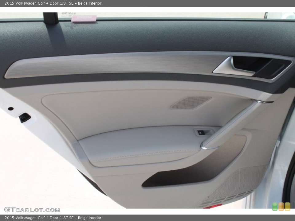 Beige Interior Door Panel for the 2015 Volkswagen Golf 4 Door 1.8T SE #96051141