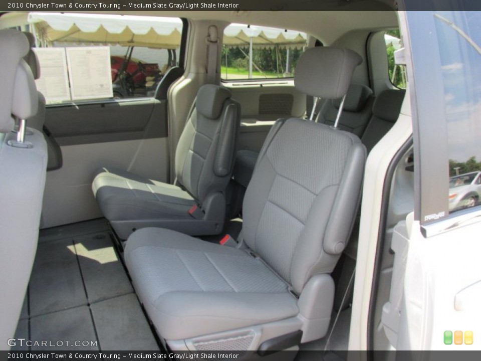 Medium Slate Gray/Light Shale Interior Rear Seat for the 2010 Chrysler Town & Country Touring #96053205