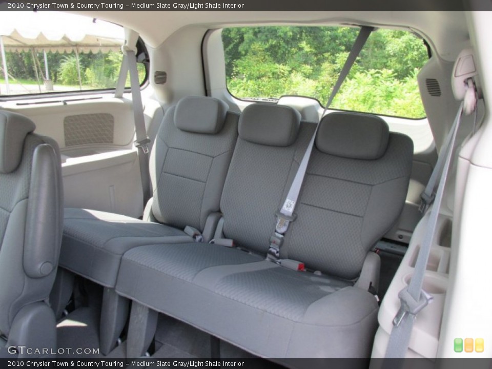 Medium Slate Gray/Light Shale Interior Rear Seat for the 2010 Chrysler Town & Country Touring #96053223