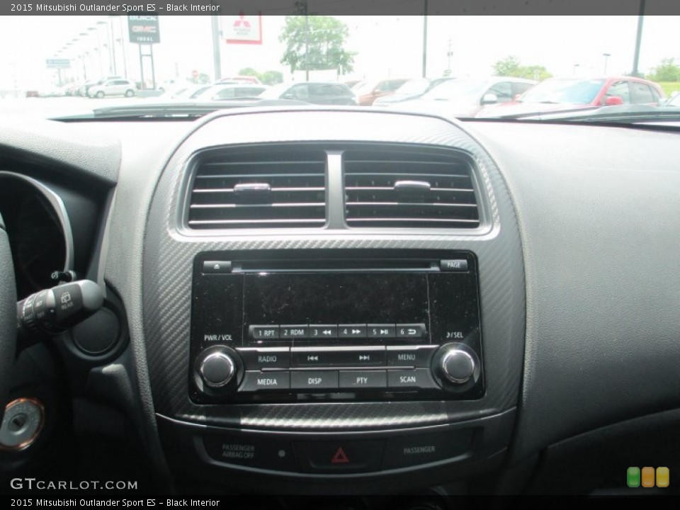 Black Interior Controls for the 2015 Mitsubishi Outlander Sport ES #96056310