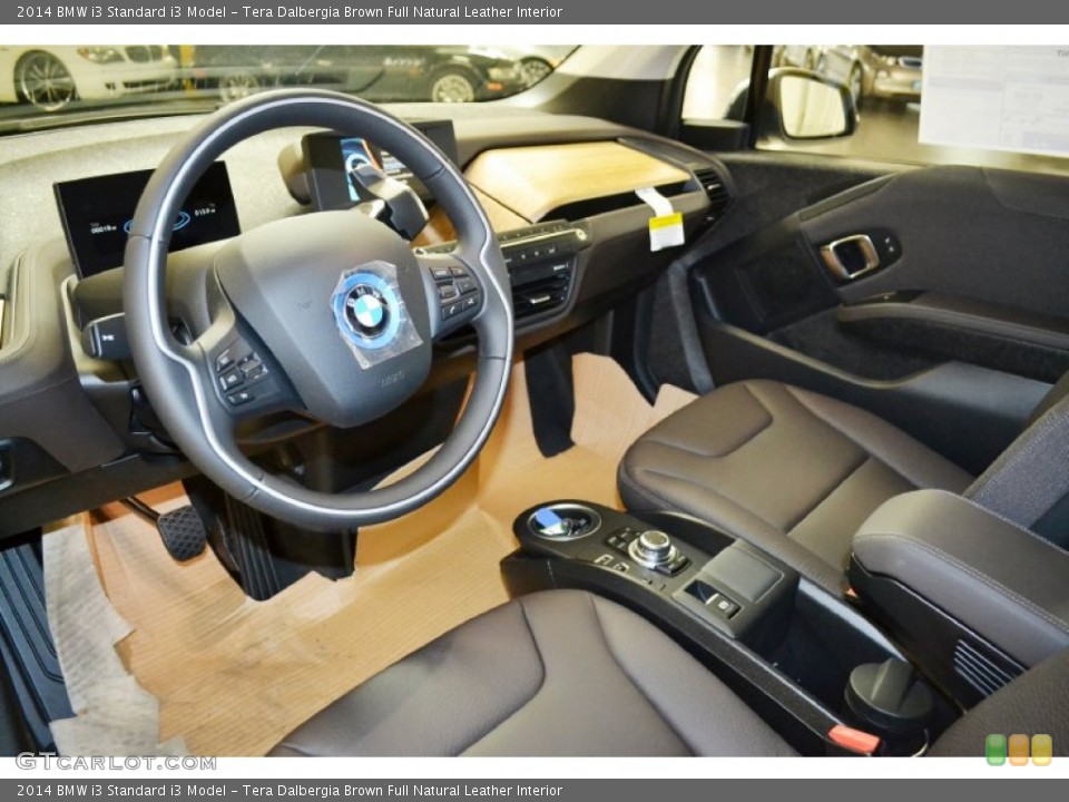 Tera Dalbergia Brown Full Natural Leather 2014 BMW i3 Interiors