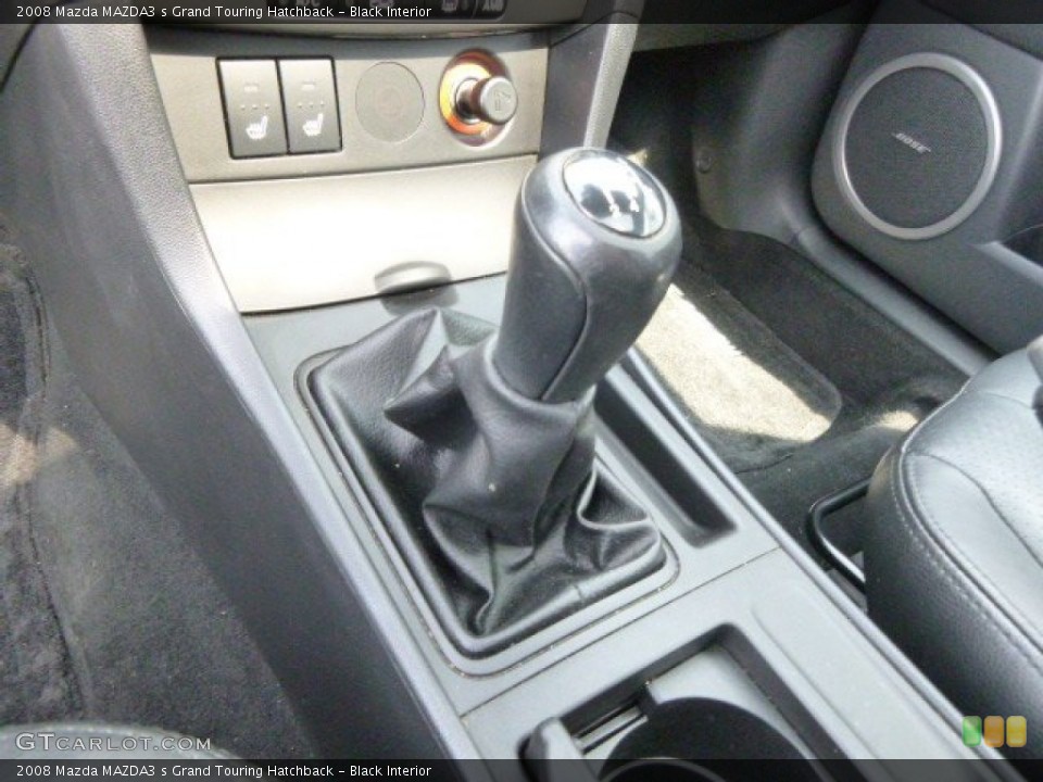 Black Interior Transmission for the 2008 Mazda MAZDA3 s Grand Touring Hatchback #96061566