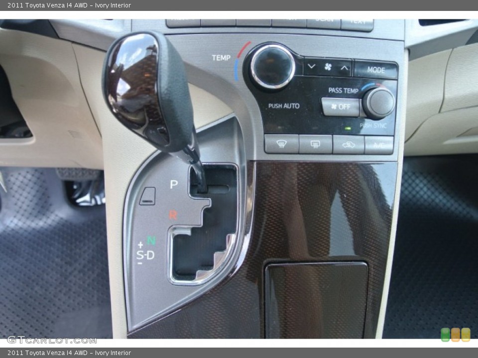 Ivory Interior Transmission for the 2011 Toyota Venza I4 AWD #96061812