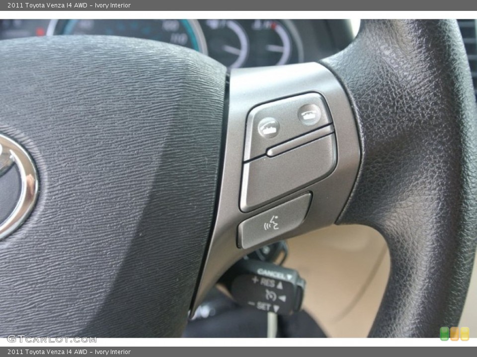 Ivory Interior Controls for the 2011 Toyota Venza I4 AWD #96061892