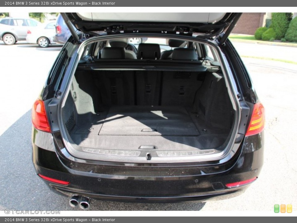 Black Interior Trunk for the 2014 BMW 3 Series 328i xDrive Sports Wagon #96065292