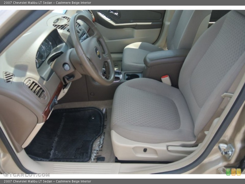 Cashmere Beige Interior Photo for the 2007 Chevrolet Malibu LT Sedan #96066299