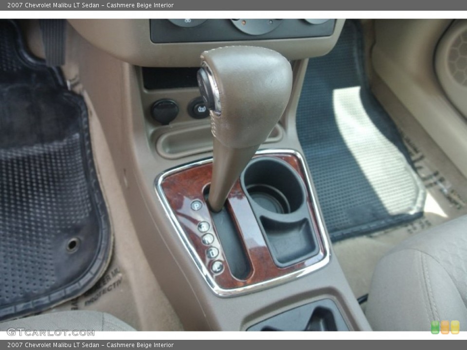 Cashmere Beige Interior Transmission for the 2007 Chevrolet Malibu LT Sedan #96066349