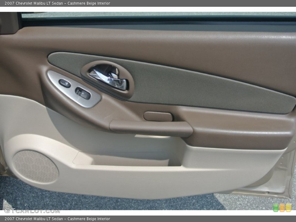 Cashmere Beige Interior Door Panel for the 2007 Chevrolet Malibu LT Sedan #96066546