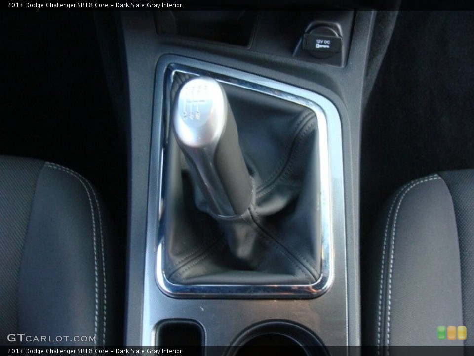 Dark Slate Gray Interior Transmission for the 2013 Dodge Challenger SRT8 Core #96070782